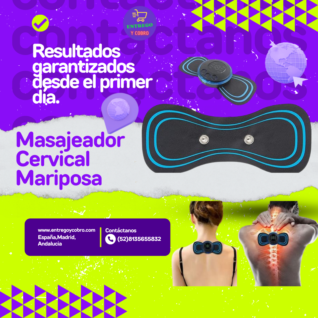 Masajeador Cervical Mariposa